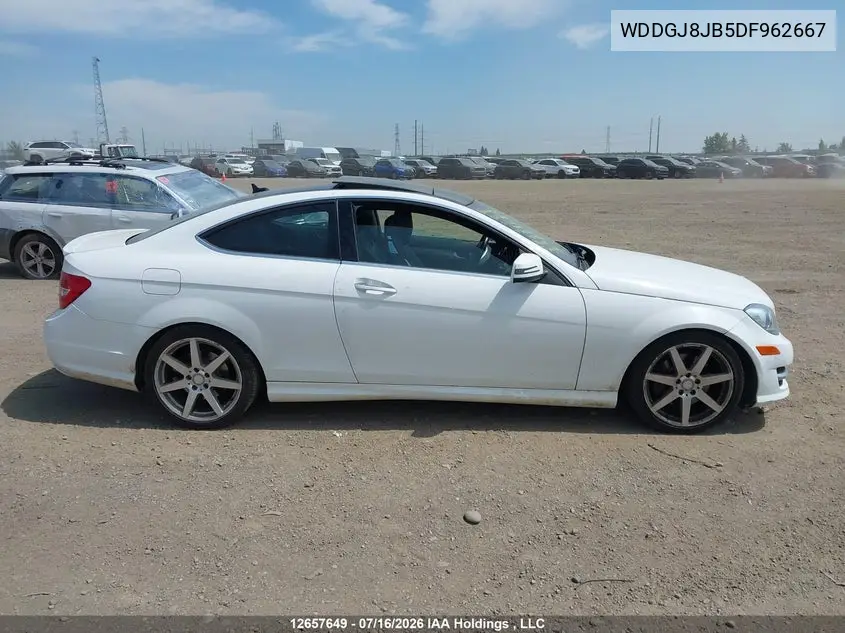 2013 MERCEDES C-KLASSE VIN WDDGJ8JB5DF962667 — фото 12