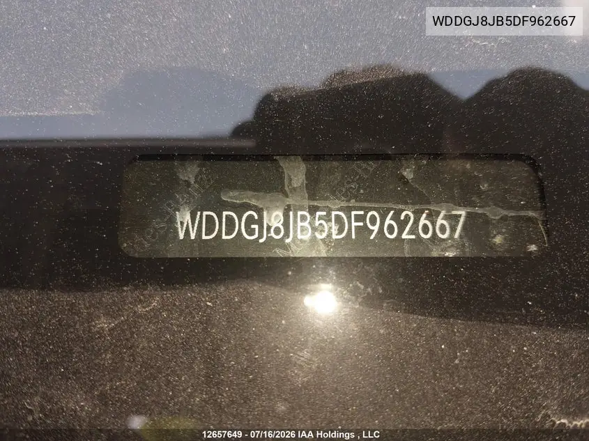 2013 MERCEDES C-KLASSE VIN WDDGJ8JB5DF962667 — фото 18