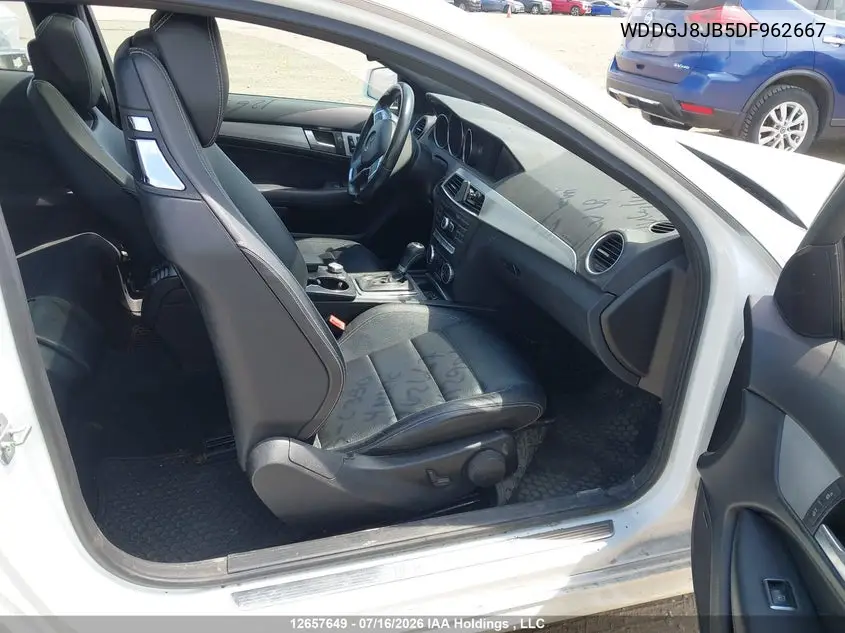 2013 MERCEDES C-KLASSE VIN WDDGJ8JB5DF962667 — фото 5