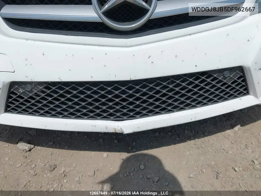 2013 MERCEDES C-KLASSE VIN WDDGJ8JB5DF962667 — фото 6