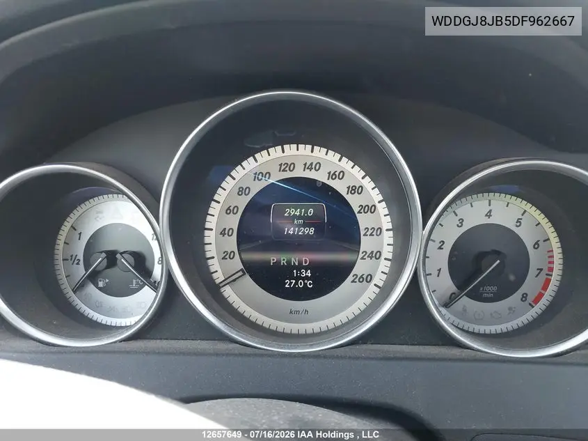 2013 MERCEDES C-KLASSE VIN WDDGJ8JB5DF962667 — фото 7