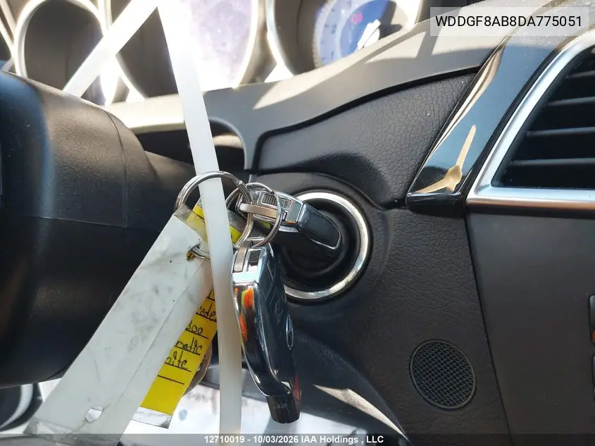2013 MERCEDES C-KLASSE VIN WDDGF8AB8DA775051 — фото 11