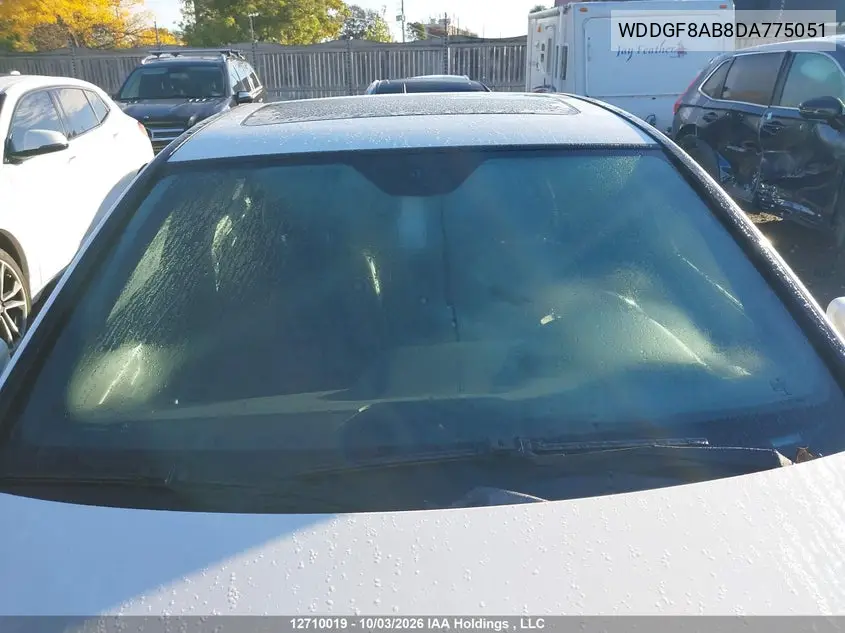 2013 MERCEDES C-KLASSE VIN WDDGF8AB8DA775051 — фото 18