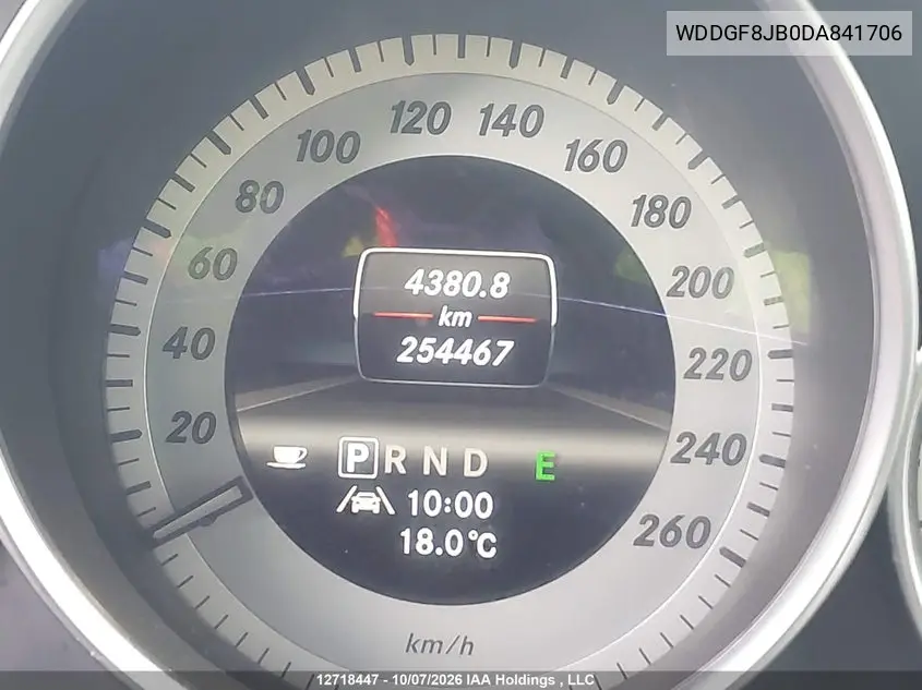 2013 MERCEDES C-KLASSE VIN WDDGF8JB0DA841706 — фото 15