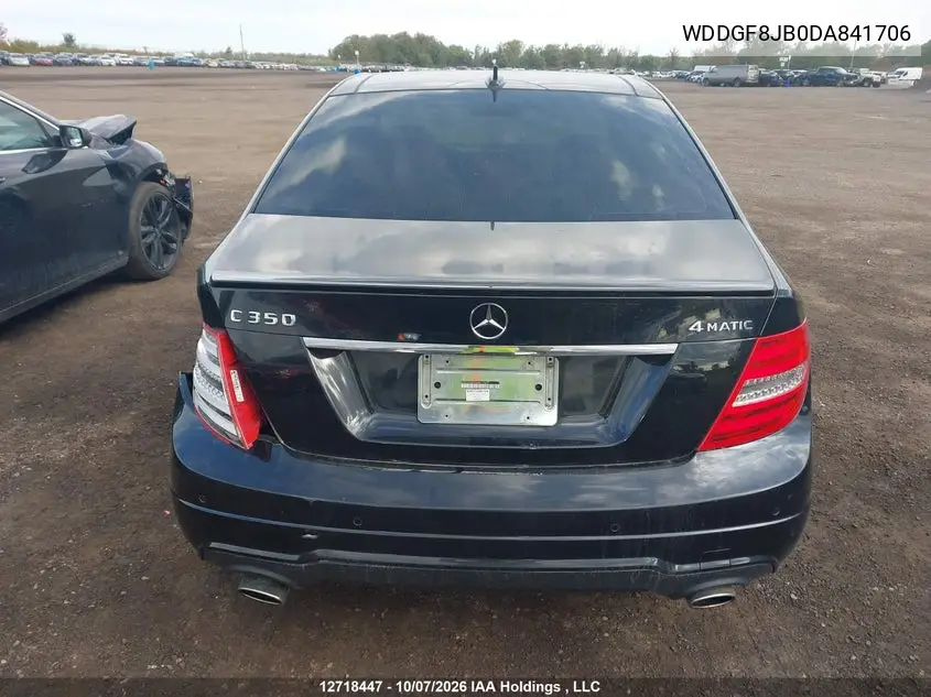 2013 MERCEDES C-KLASSE VIN WDDGF8JB0DA841706 — фото 16
