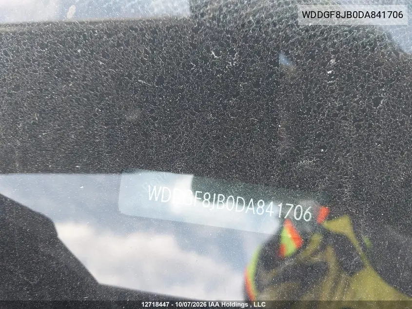 2013 MERCEDES C-KLASSE VIN WDDGF8JB0DA841706 — фото 18