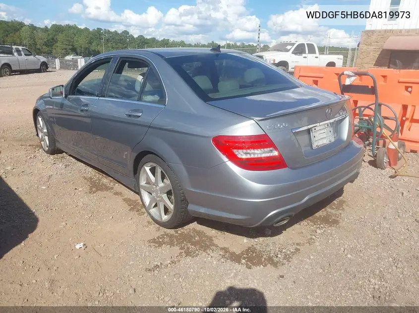 2013 MERCEDES C-KLASSE VIN WDDGF5HB6DA819973 — фото 3
