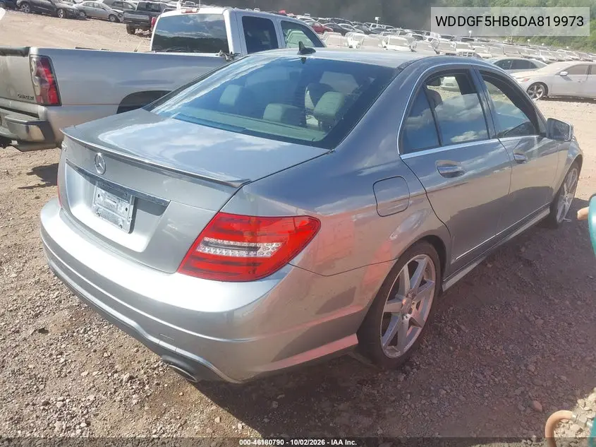 2013 MERCEDES C-KLASSE VIN WDDGF5HB6DA819973 — фото 4