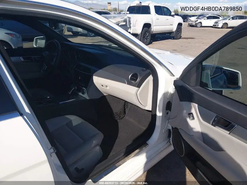 2013 MERCEDES C-KLASSE VIN WDDGF4HB0DA789850 — фото 5