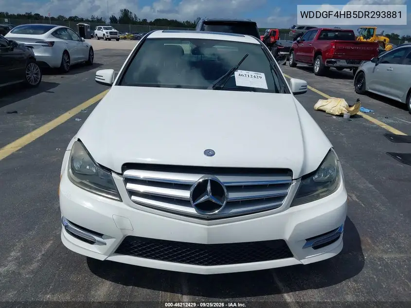 2013 MERCEDES C-KLASSE VIN WDDGF4HB5DR293881 — фото 12