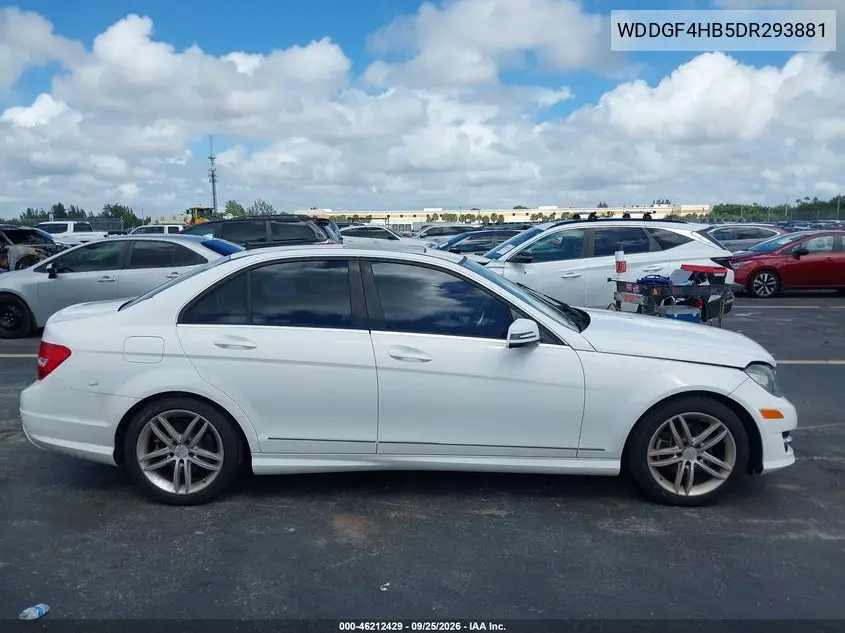 2013 MERCEDES C-KLASSE VIN WDDGF4HB5DR293881 — фото 13