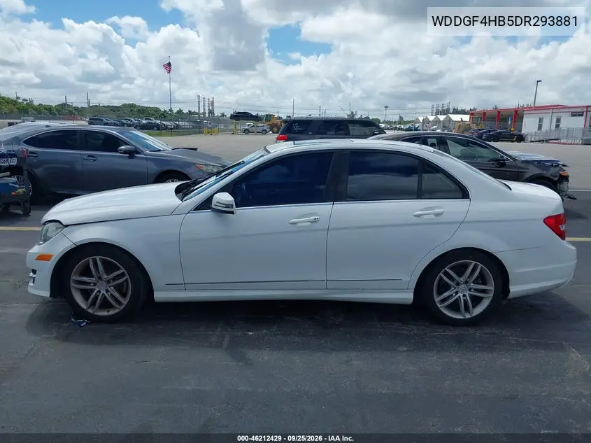 2013 MERCEDES C-KLASSE VIN WDDGF4HB5DR293881 — фото 14