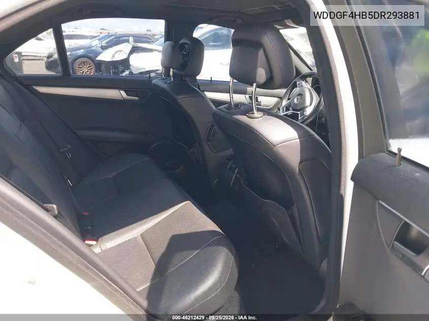 2013 MERCEDES C-KLASSE VIN WDDGF4HB5DR293881 — фото 8
