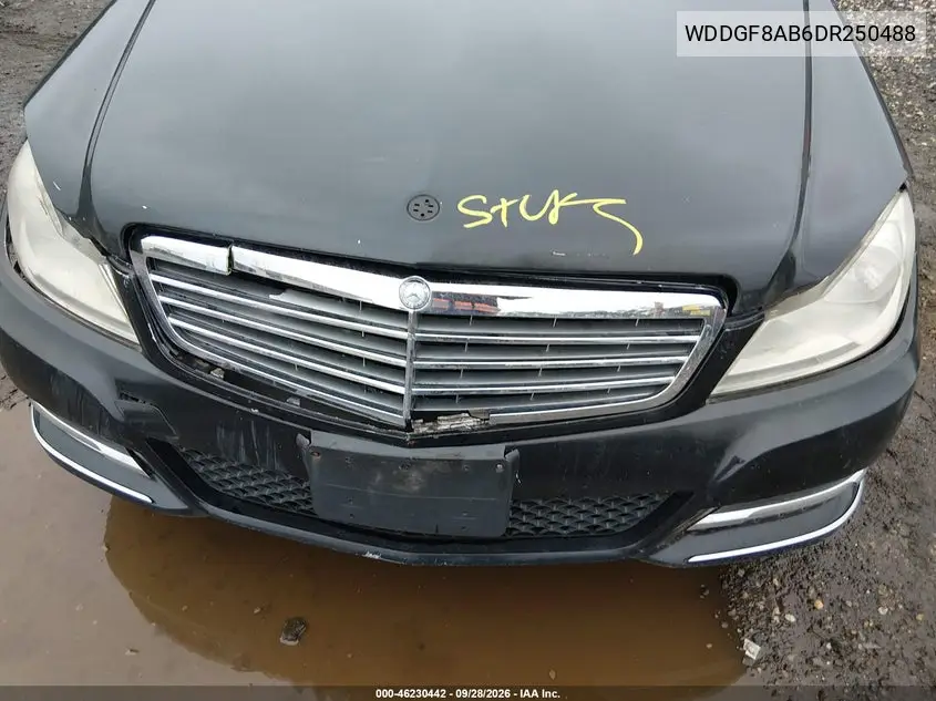 2013 MERCEDES C-KLASSE VIN WDDGF8AB6DR250488 — фото 10
