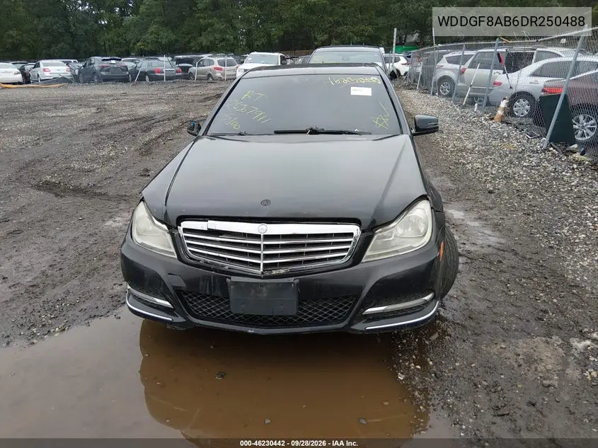 2013 MERCEDES C-KLASSE VIN WDDGF8AB6DR250488 — фото 11
