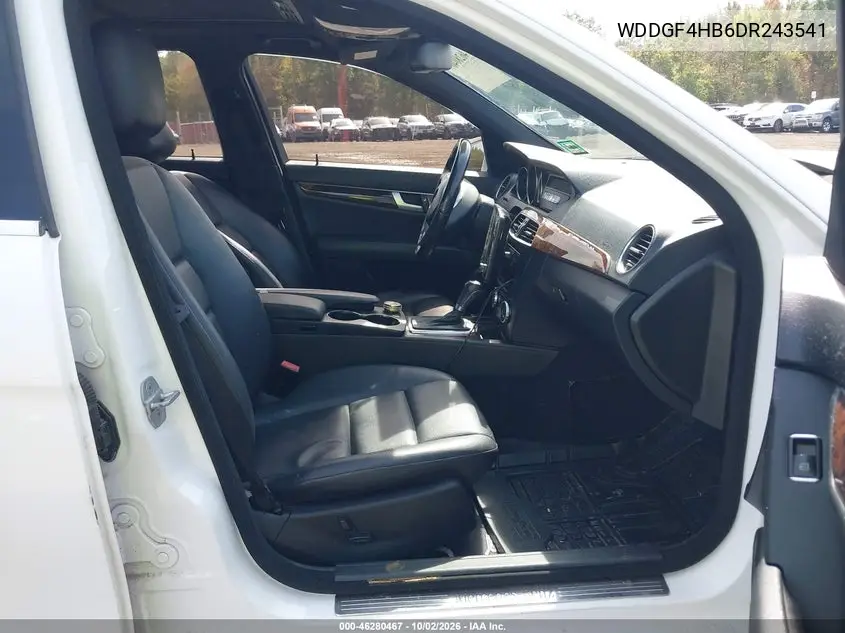 2013 MERCEDES C-KLASSE VIN WDDGF4HB6DR243541 — фото 5