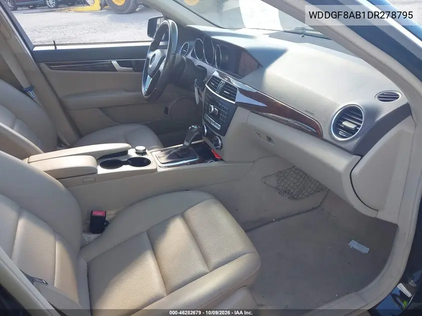 2013 MERCEDES C-KLASSE VIN WDDGF8AB1DR278795 — фото 5