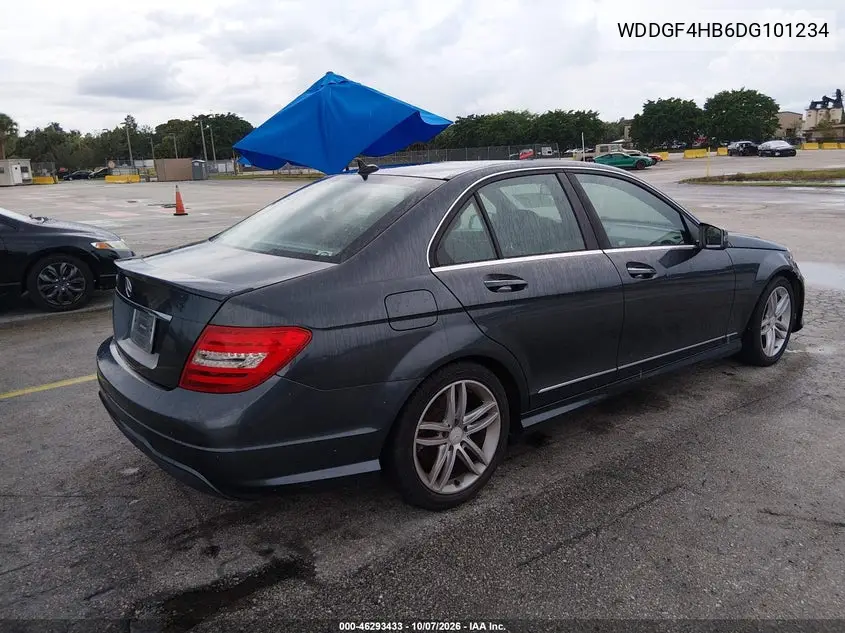 2013 MERCEDES C-KLASSE VIN WDDGF4HB6DG101234 — фото 4