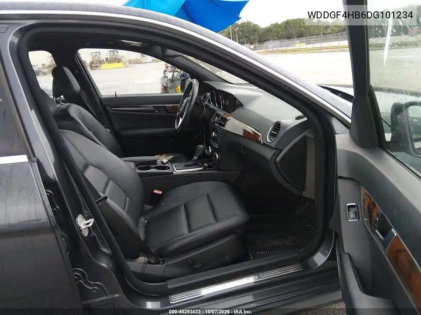 2013 MERCEDES C-KLASSE VIN WDDGF4HB6DG101234 — фото 5