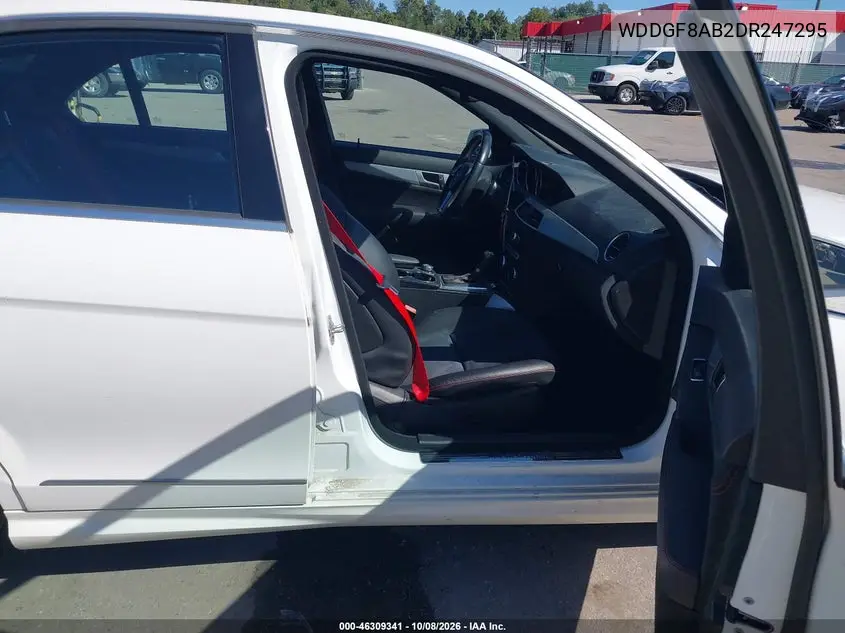 2013 MERCEDES C-KLASSE VIN WDDGF8AB2DR247295 — фото 5