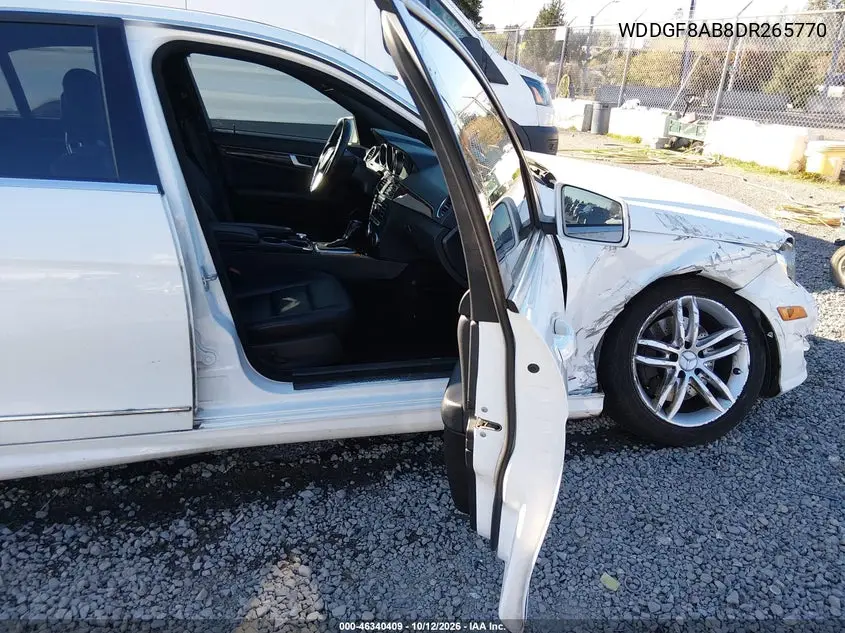 2013 MERCEDES C-KLASSE VIN WDDGF8AB8DR265770 — фото 5