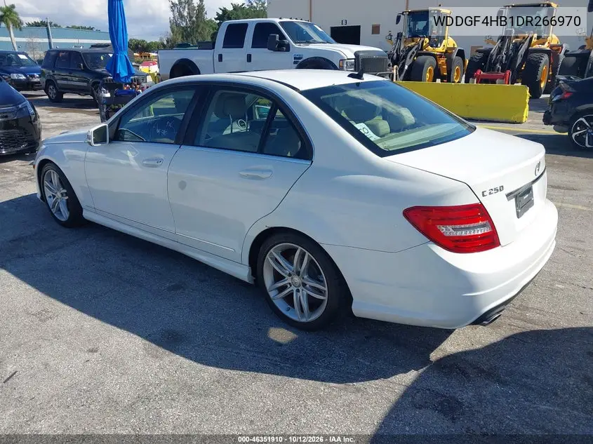 2013 MERCEDES C-KLASSE VIN WDDGF4HB1DR266970 — фото 3