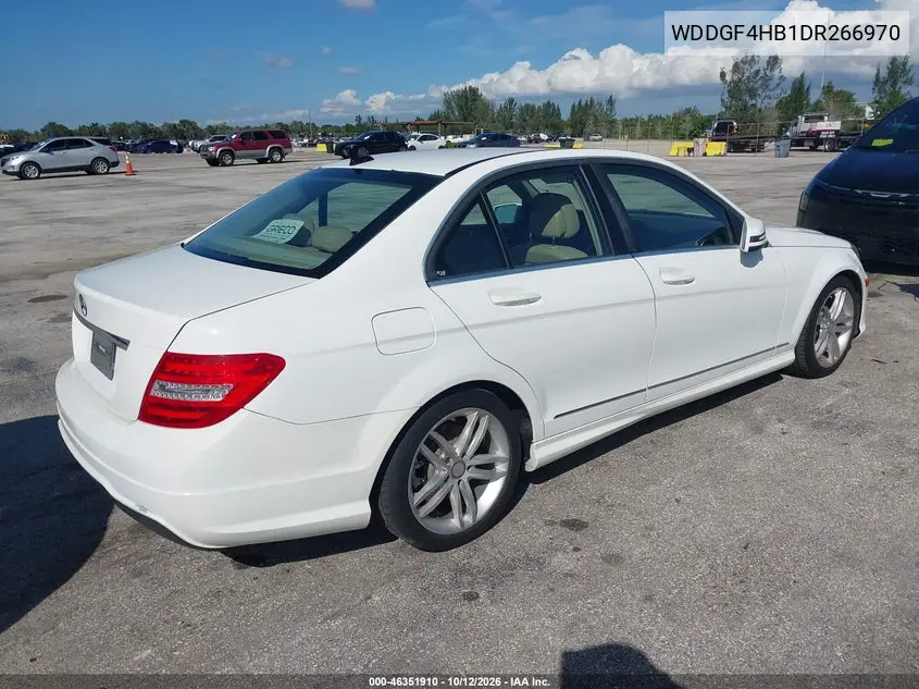 2013 MERCEDES C-KLASSE VIN WDDGF4HB1DR266970 — фото 4