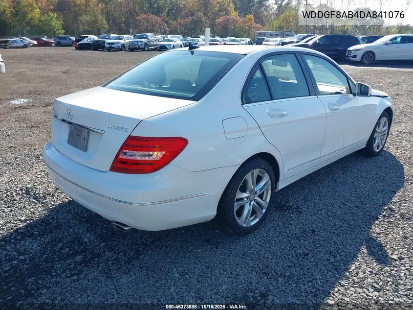 2013 MERCEDES C-KLASSE VIN WDDGF8AB4DA841076 — фото 4