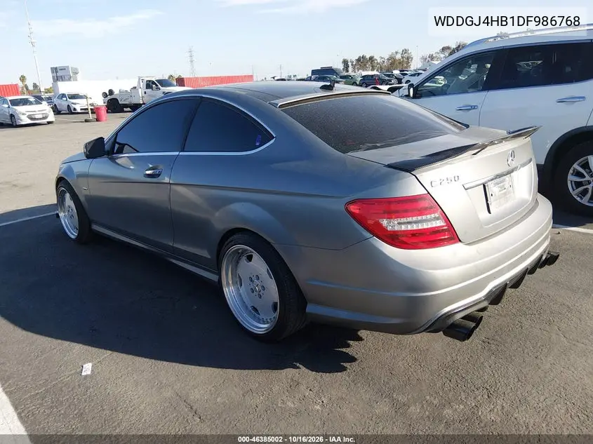 2013 MERCEDES C-KLASSE VIN WDDGJ4HB1DF986768 — фото 3