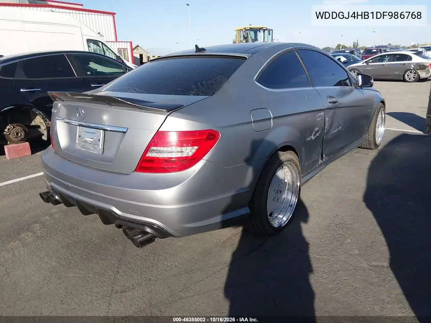 2013 MERCEDES C-KLASSE VIN WDDGJ4HB1DF986768 — фото 4