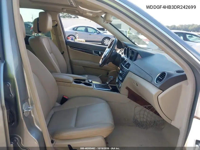 2013 MERCEDES C-KLASSE VIN WDDGF4HB3DR242699 — фото 5