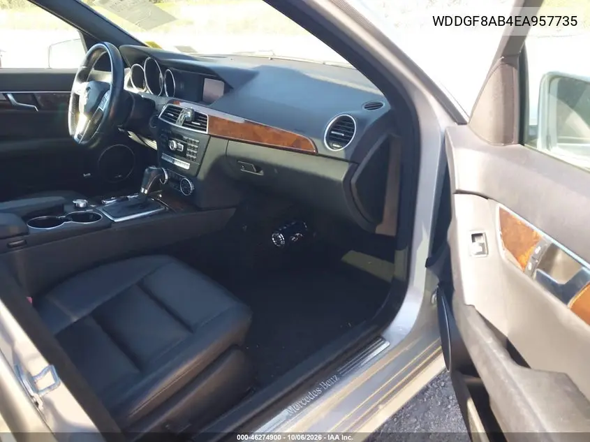 2014 MERCEDES C-KLASSE VIN WDDGF8AB4EA957735 — фото 5