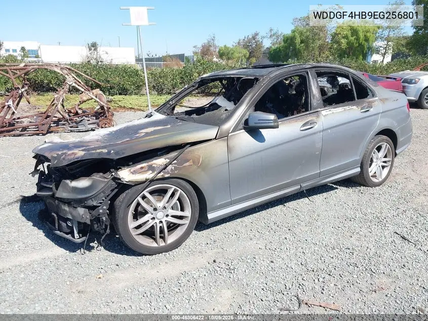 2014 MERCEDES C-KLASSE VIN WDDGF4HB9EG256801 — фото 2