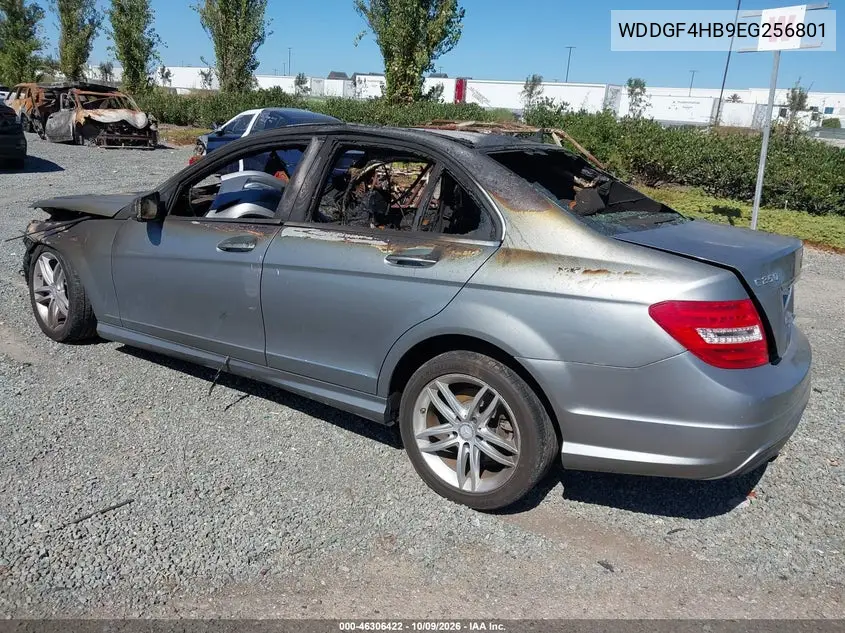 2014 MERCEDES C-KLASSE VIN WDDGF4HB9EG256801 — фото 3