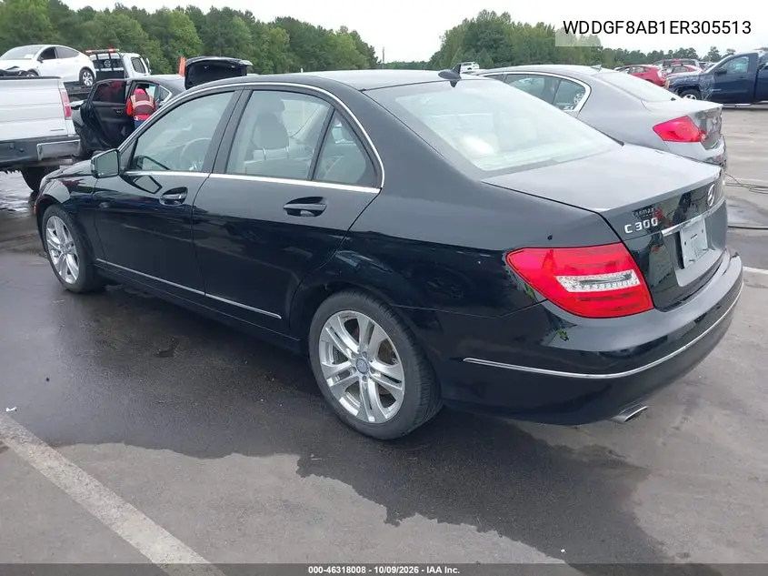 2014 MERCEDES C-KLASSE VIN WDDGF8AB1ER305513 — фото 3