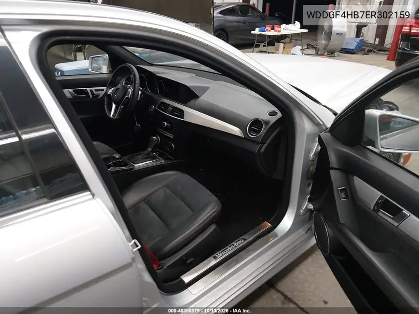 2014 MERCEDES C-KLASSE VIN WDDGF4HB7ER302159 — фото 5