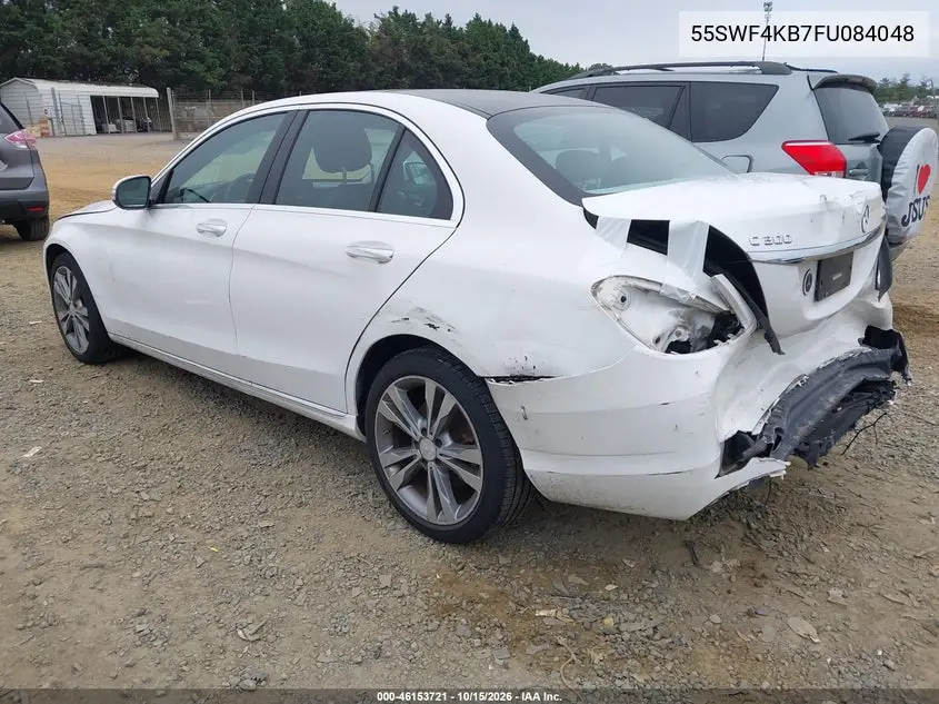 2015 MERCEDES C-KLASSE VIN 55SWF4KB7FU084048 — фото 3
