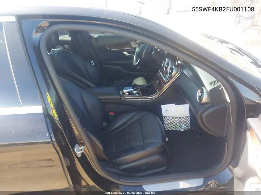 2015 MERCEDES C-KLASSE VIN 55SWF4KB2FU001108 — фото 5