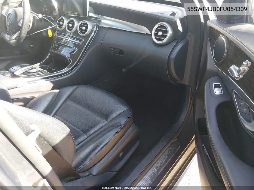 2015 MERCEDES C-KLASSE VIN 55SWF4JB0FU054309 — фото 5
