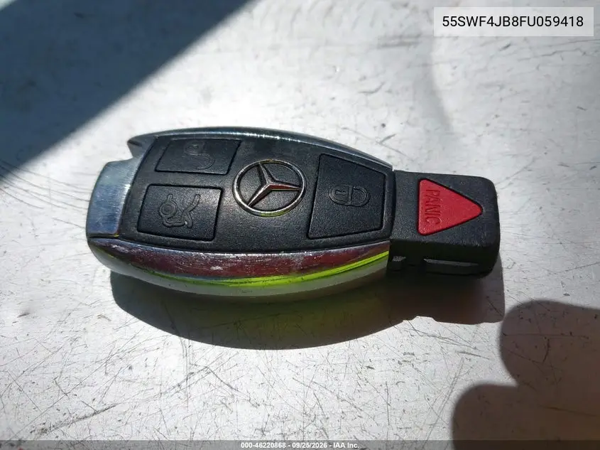 2015 MERCEDES C-KLASSE VIN 55SWF4JB8FU059418 — фото 11