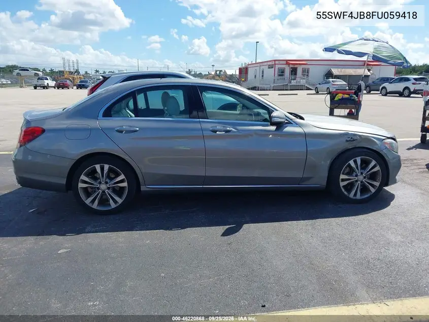 2015 MERCEDES C-KLASSE VIN 55SWF4JB8FU059418 — фото 13