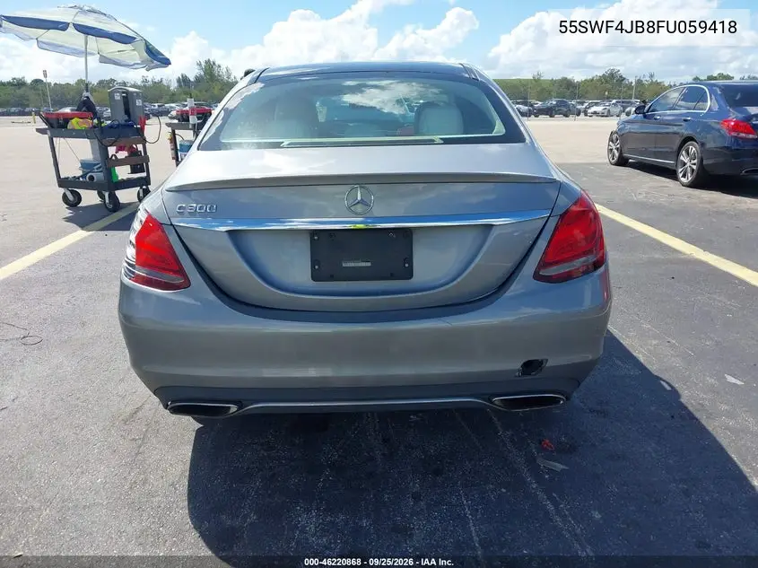 2015 MERCEDES C-KLASSE VIN 55SWF4JB8FU059418 — фото 16