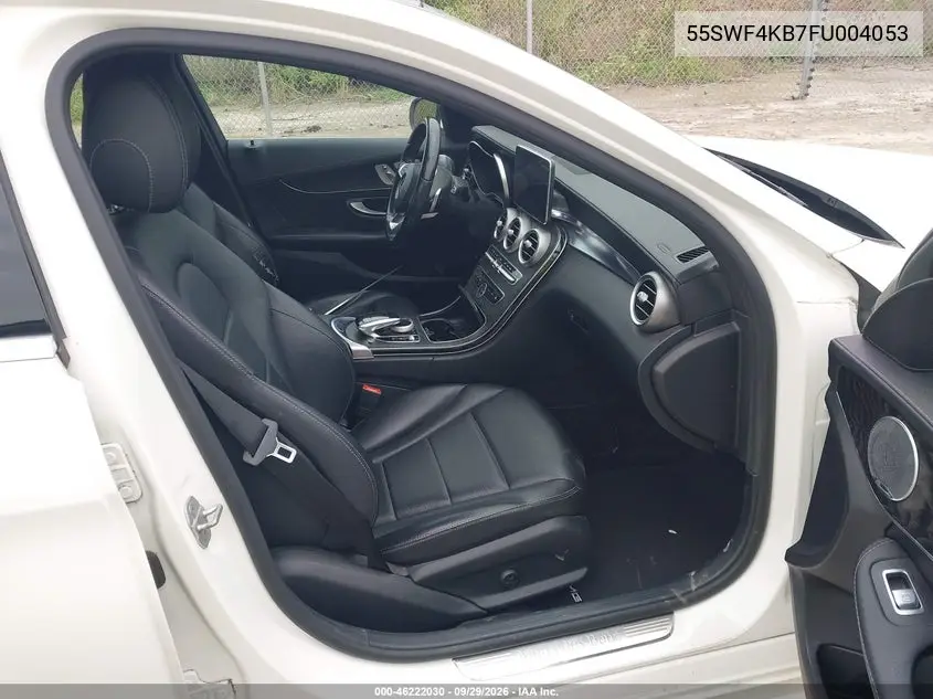 2015 MERCEDES C-KLASSE VIN 55SWF4KB7FU004053 — фото 5