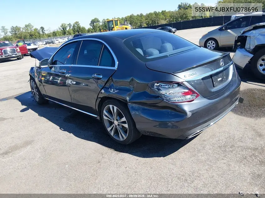 2015 MERCEDES C-KLASSE VIN 55SWF4JBXFU078696 — фото 3