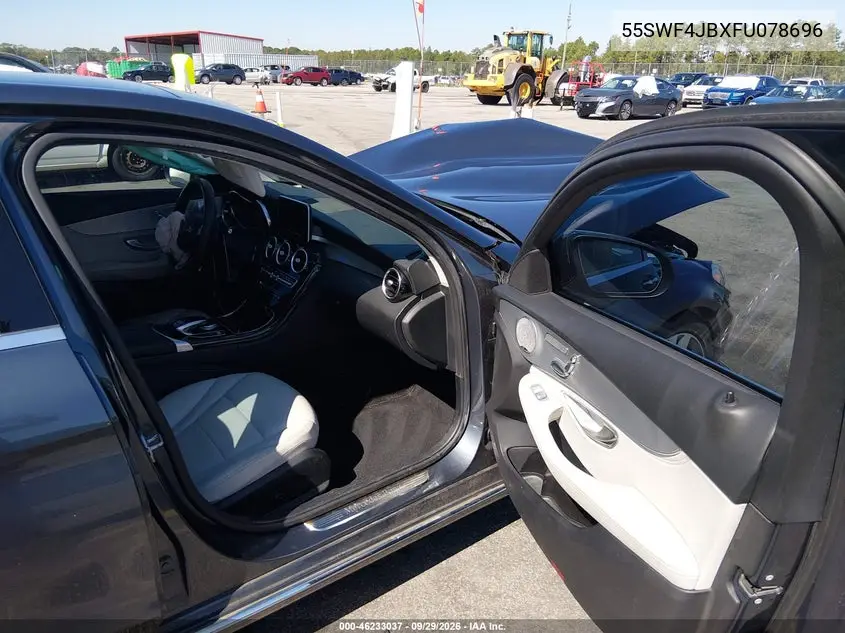 2015 MERCEDES C-KLASSE VIN 55SWF4JBXFU078696 — фото 5