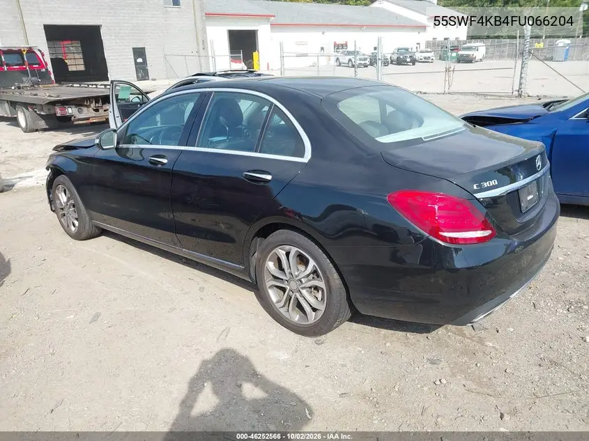 2015 MERCEDES C-KLASSE VIN 55SWF4KB4FU066204 — фото 3
