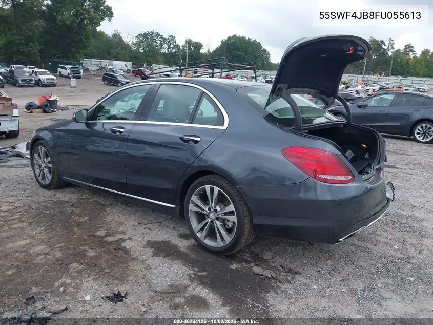 2015 MERCEDES C-KLASSE VIN 55SWF4JB8FU055613 — фото 3