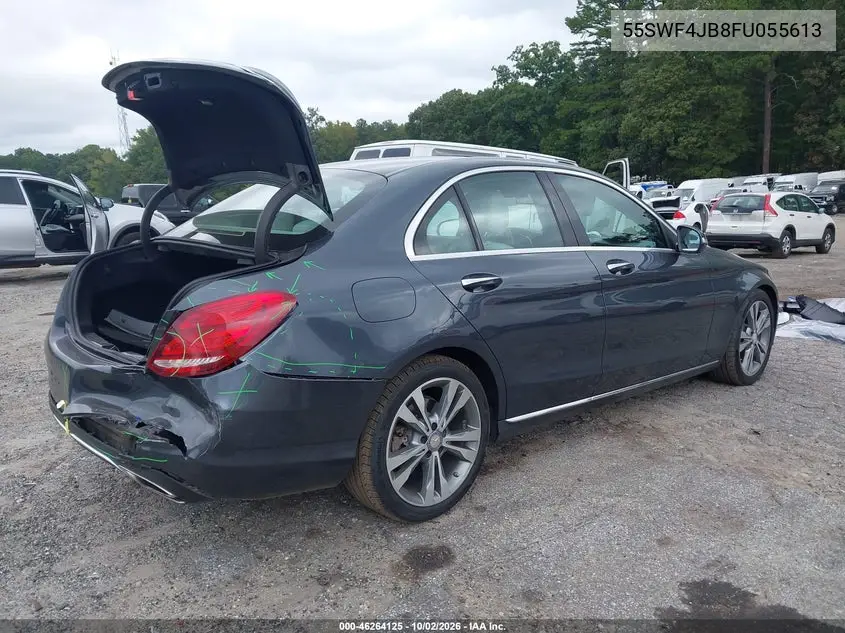 2015 MERCEDES C-KLASSE VIN 55SWF4JB8FU055613 — фото 4