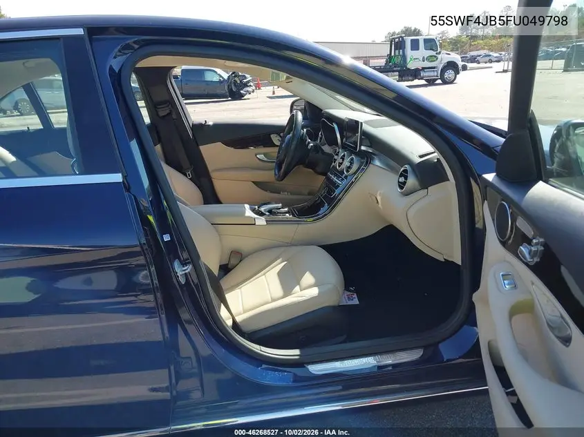 2015 MERCEDES C-KLASSE VIN 55SWF4JB5FU049798 — фото 5