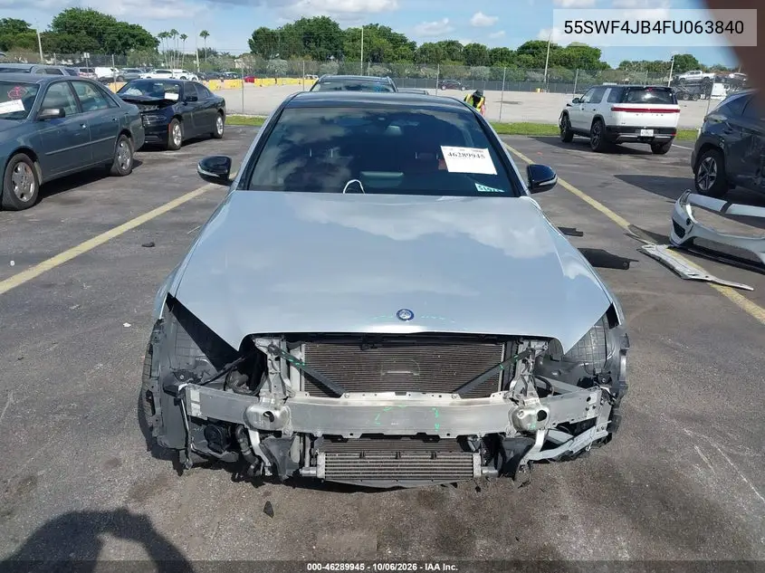 2015 MERCEDES C-KLASSE VIN 55SWF4JB4FU063840 — фото 13